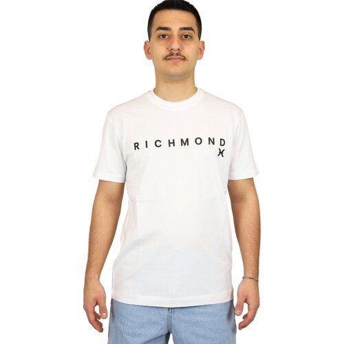 textil Hombre Camisetas manga corta Richmond X UMP24004TS Blanco
