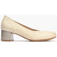 Zapatos Mujer Zapatos de tacón Pitillos Zapatos de salón de mujer el piel con ribete elástico con t Oro