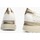 Zapatos Mujer Zapatos de tacón Pitillos Mocasines de mujer con piel picados con adorno anfifaz y pl Blanco