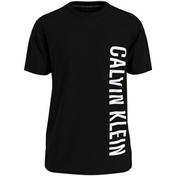 textil Hombre Camisetas manga corta Calvin Klein Jeans KM0KM00998 Negro