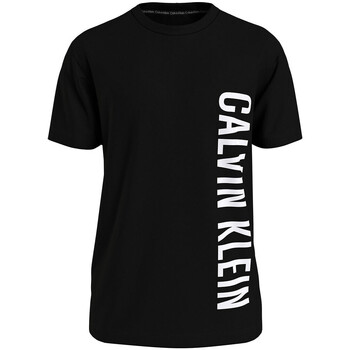 textil Hombre Camisetas manga corta Calvin Klein Jeans KM0KM00998 Negro