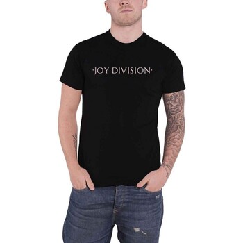 textil Camisetas manga larga Joy Division A Means To An End Negro