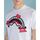 textil Hombre Tops y Camisetas Sprayground SP439 LABEL REG SHARK-WHT Blanco