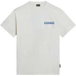 textil Hombre Camisetas manga corta Napapijri NP0A4HQFN1A1 Blanco