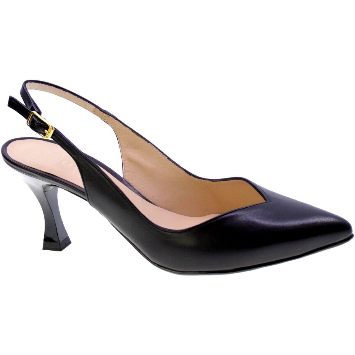 Zapatos Mujer Zapatos de tacón Unisa Decollete Donna Nero Karde/24 Negro