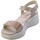 Zapatos Mujer Sandalias Enval Sandalo Donna Oro 5796022 Oro