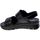 Zapatos Mujer Sandalias Enval Sandalo Donna Nero 5793600 Negro