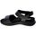Zapatos Mujer Sandalias Enval Sandalo Donna Nero 5788700 Negro