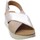 Zapatos Mujer Sandalias Enval Sandalo Donna Platino/Beige 5793533 Oro