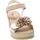 Zapatos Mujer Sandalias Enval Sandalo Donna Beige 5783833 Beige