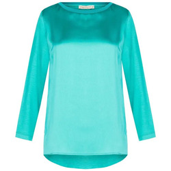 textil Mujer Camisas Rinascimento CFC0117723003 Verde pavo real