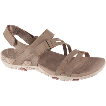 Zapatos Mujer Sandalias de deporte Merrell Sandspur Rose Convert W Sandal Marrón