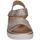 Zapatos Mujer Sandalias Doctor Cutillas 46014 Beige