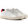 Zapatos Mujer Deportivas Moda P448 JOHN-W-WHITE-RED Blanco