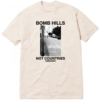 textil Hombre Tops y Camisetas Gx1000 T-shirt bomb hills Beige