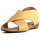 Zapatos Mujer Sandalias Bueno Shoes L-2408 Amarillo