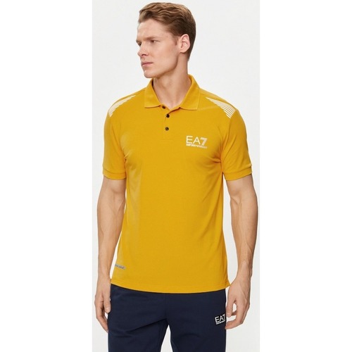 textil Hombre Tops y Camisetas Emporio Armani EA7 3DPF51PJULZ Amarillo