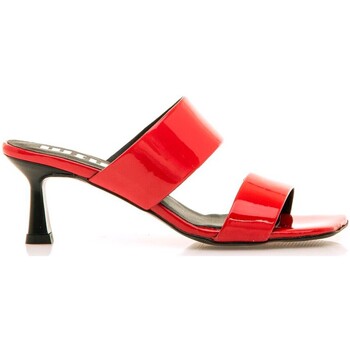 Zapatos Mujer Zuecos (Mules) MTNG 35244 Rojo
