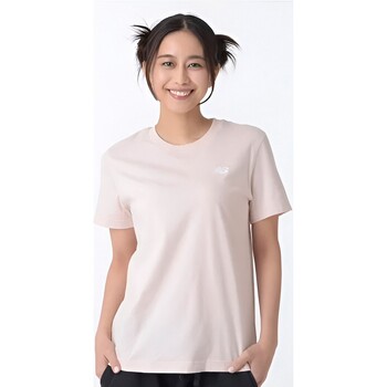 textil Mujer Camisetas manga corta New Balance 34273 ROSA