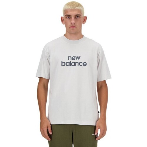 textil Hombre Camisetas manga corta New Balance 34269 GRIS