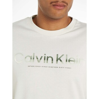 Calvin Klein Jeans Diffused Logo T-Shir Beige