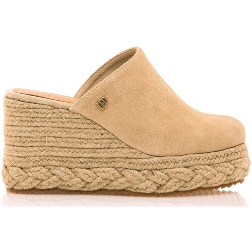 Zapatos Mujer Zuecos (Mules) MTNG 32591 Beige