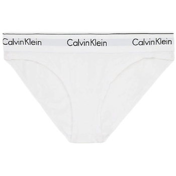 Ropa interior Mujer Culote y bragas Calvin Klein Jeans BIKINI F3787E Blanco