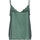 textil Mujer Camisetas sin mangas Only 15176550 - ONLDEBBIE SINGLET NOOS WVN Verde