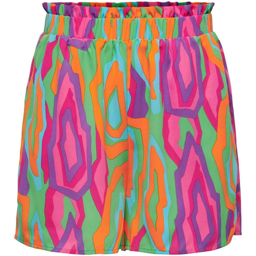 textil Mujer Shorts / Bermudas Only ONLALMA LIFE VIS HW SHORTS AOP PTM - 15222552 Otros