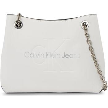 Calvin Klein Jeans K60K607831 - MONO DE HOMBRO ESCULPIDO Blanco
