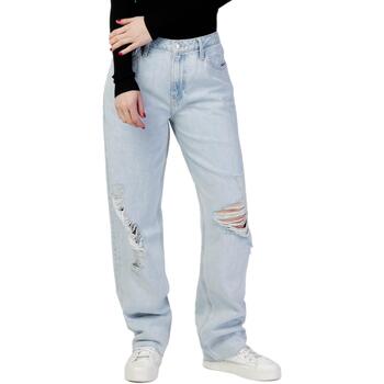 textil Mujer Vaqueros rectos Calvin Klein Jeans 90s STRAIGHT J20J218632 Azul