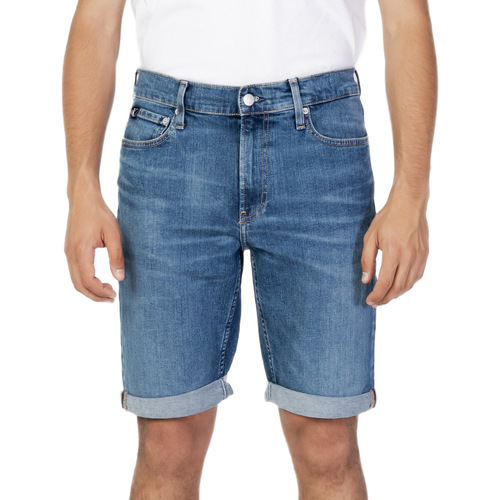 textil Hombre Shorts / Bermudas Calvin Klein Jeans SLIM SHORT J30J320520 Azul