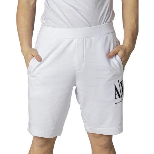 textil Hombre Shorts / Bermudas EAX BERMUDAS 8NZSPA ZJ1ZZ Blanco