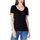 textil Mujer Camisetas manga corta Alviero Martini CAMISETA C/RISVOLTI G 0748 JC68 Negro