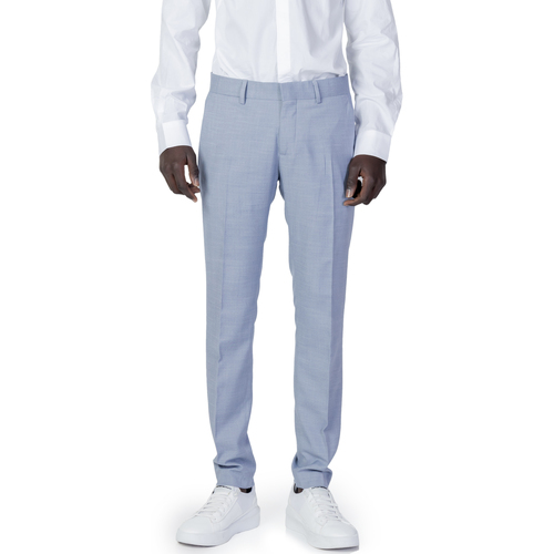 textil Hombre Pantalón de traje Antony Morato BONNIE SLIM FIT MMTS00018-FA650304 Azul