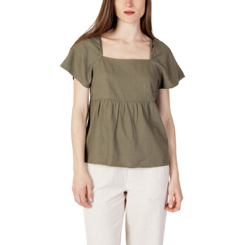 textil Mujer Tops / Blusas Jacqueline De Yong JDYSAY 2/4 TOP WVN - 15287230 Verde