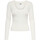 textil Mujer Jerséis Jacqueline De Yong 15266063 - JDYPLUM YSLA L/S O-NECK Blanco