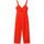 textil Mujer Monos / Petos Desigual JUMPSUIT SANDALL 23SWPW26 Rojo