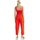 textil Mujer Monos / Petos Desigual JUMPSUIT SANDALL 23SWPW26 Rojo