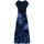 textil Mujer Vestidos largos Desigual VEST BRIGHTON 23SWVK30 Azul