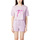 textil Mujer Camisetas manga corta Fila BOTHEL cropped graphic tee FAW0449 Violeta