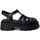 Zapatos Mujer Zapatos de tacón Windsor Smith RARE BLACK LEATHER WSSRARE-BLA Negro