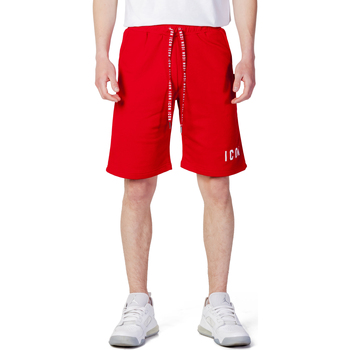 textil Hombre Shorts / Bermudas Icon LOGO IU6024B Rojo