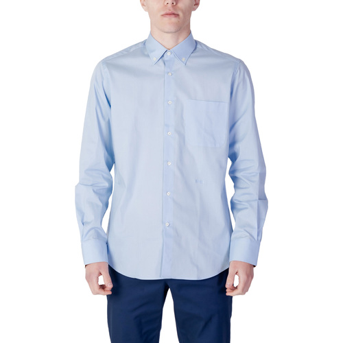 textil Hombre Camisas manga larga Alviero Martini REGULAR FIT 1301 UE43 Azul