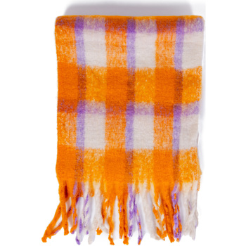 Accesorios textil Mujer Bufanda Only ONLMIA CHECK SCARF CC 15299195 Naranja