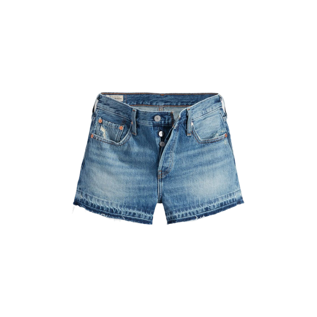 textil Mujer Shorts / Bermudas Levi's 56327-0335 - 501 ORIGINAL Azul