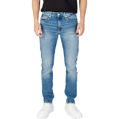 textil Hombre Vaqueros Calvin Klein Jeans SLIM TAPER J30J323367 Azul