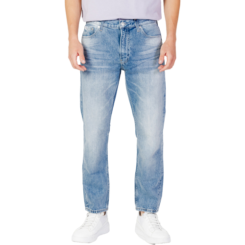 textil Hombre Vaqueros rectos Calvin Klein Jeans DAD JEAN J30J323361 Azul