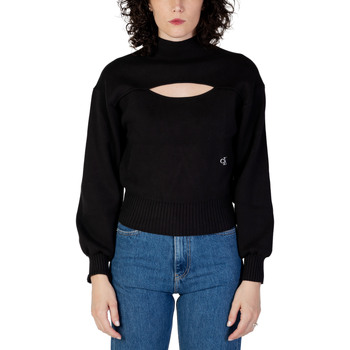 textil Mujer Jerséis Calvin Klein Jeans CUT OUT LOOSE SWEATE J20J221964 Negro