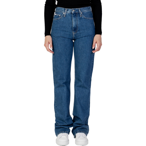 textil Mujer Vaqueros bootcut Calvin Klein Jeans AUTHENTIC BOOTCUT J20J221803 Azul